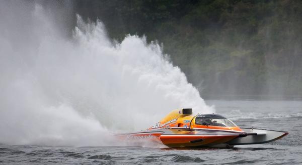 Renegade (USA) second at The GP Hydroplane World Championship. 